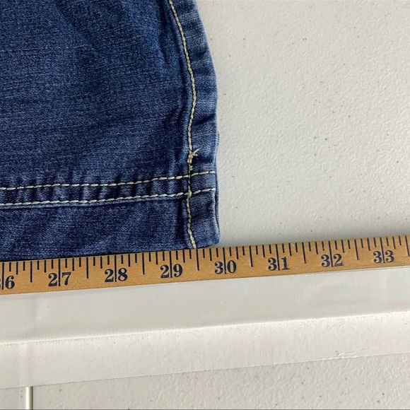 Wallflower Jeans Flap Pocket Size 7 Mid Rise Medium Wash Bootcut - Picture 8 of 8